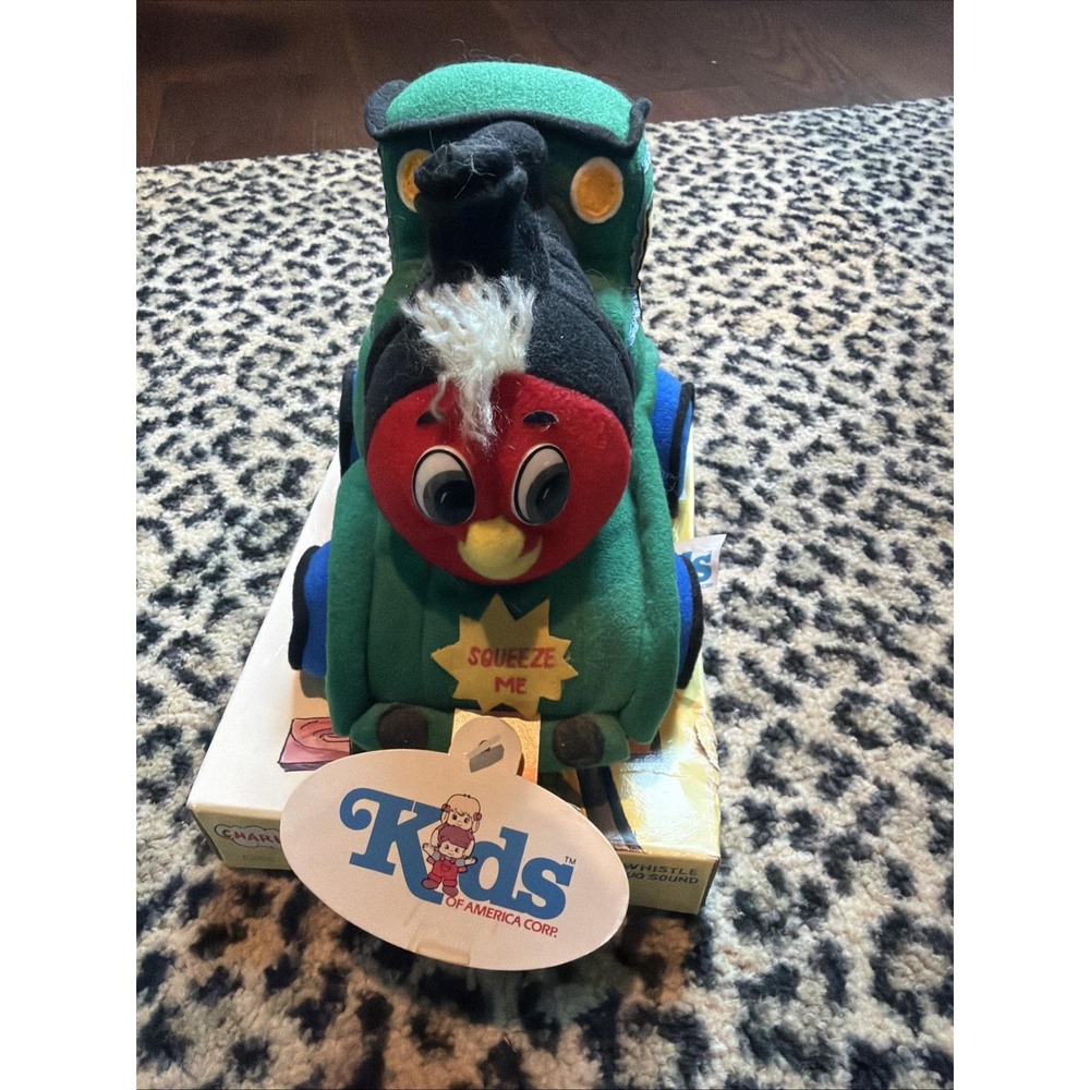 1989 "Charlie the Choo-Choo" electronic locomotive plush Kids Of America Works